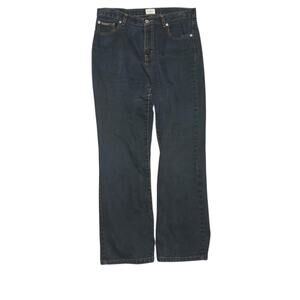 Calvin Klein Black Bootcut Jeans Size 10 100 % Cotton Y2K Soft Denim